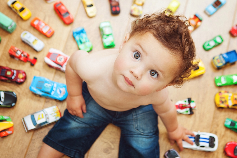 Toddler boy with his cars - child photography Orpington Kent