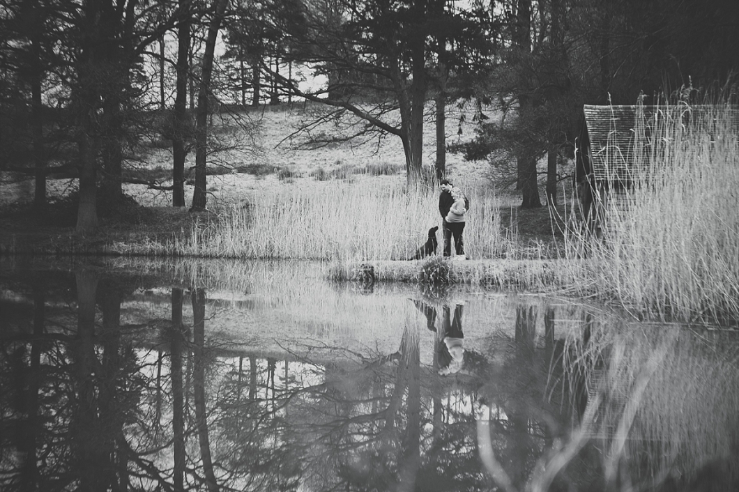 Pregnancy Photography Portrait by the Boat Lake Ide Hill Edenbridge