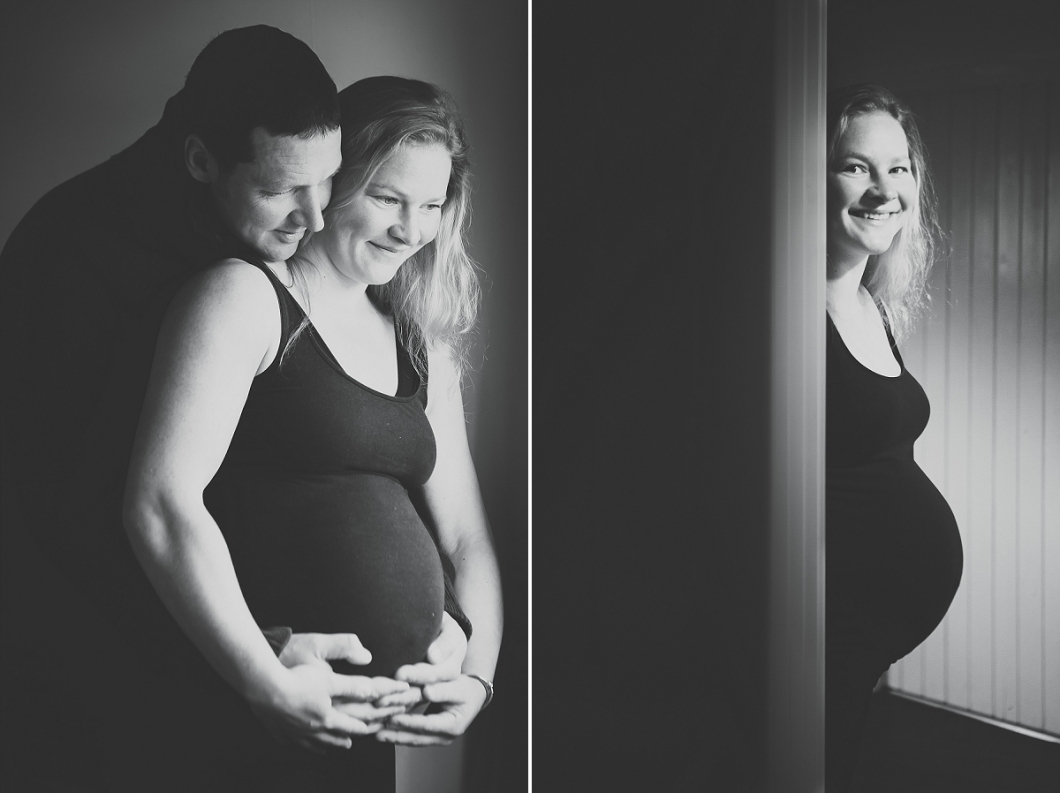 Monochrome Pregnancy Photography Edenbridge